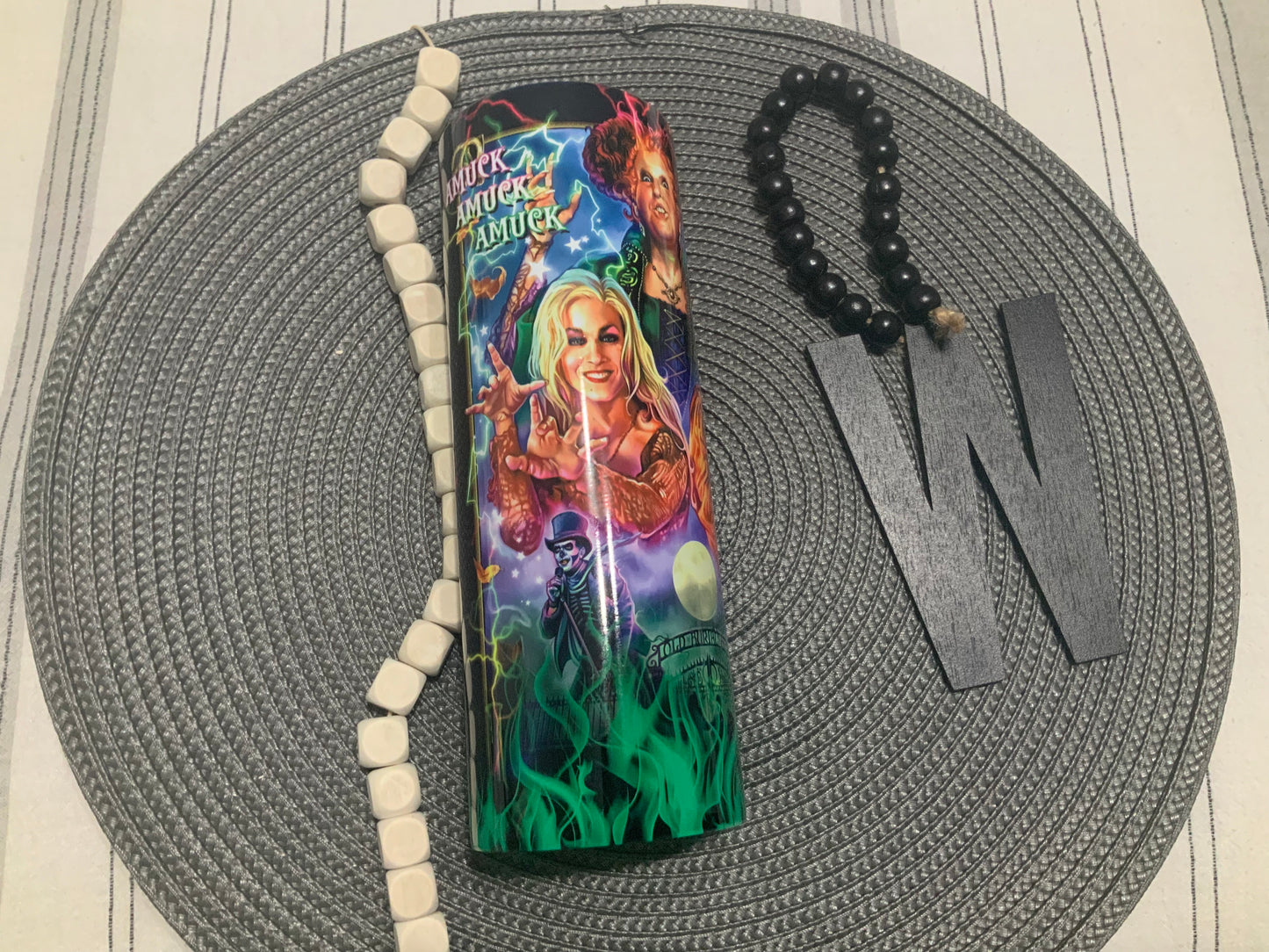 Hocus pocus colage green