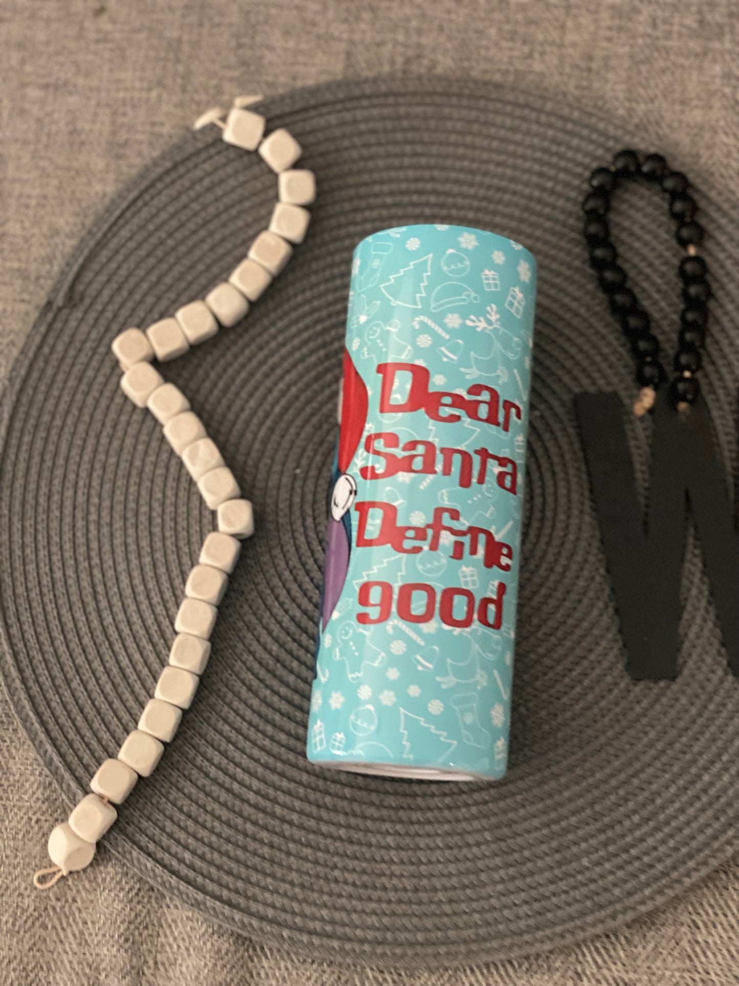 Stitch dear Santa define good