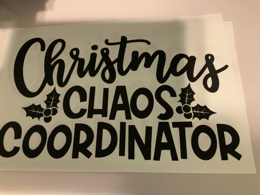 Christmas chaos coordinator