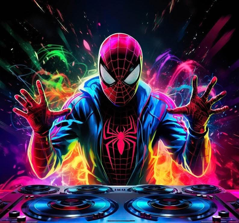 Spider-Man colors