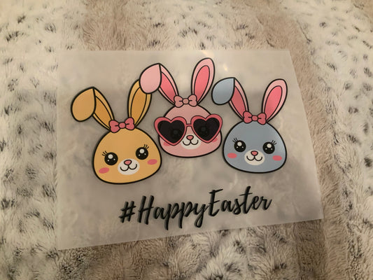 Easter 3 bunnies
