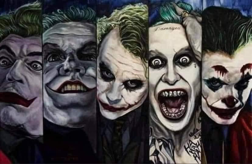 Faces of joker