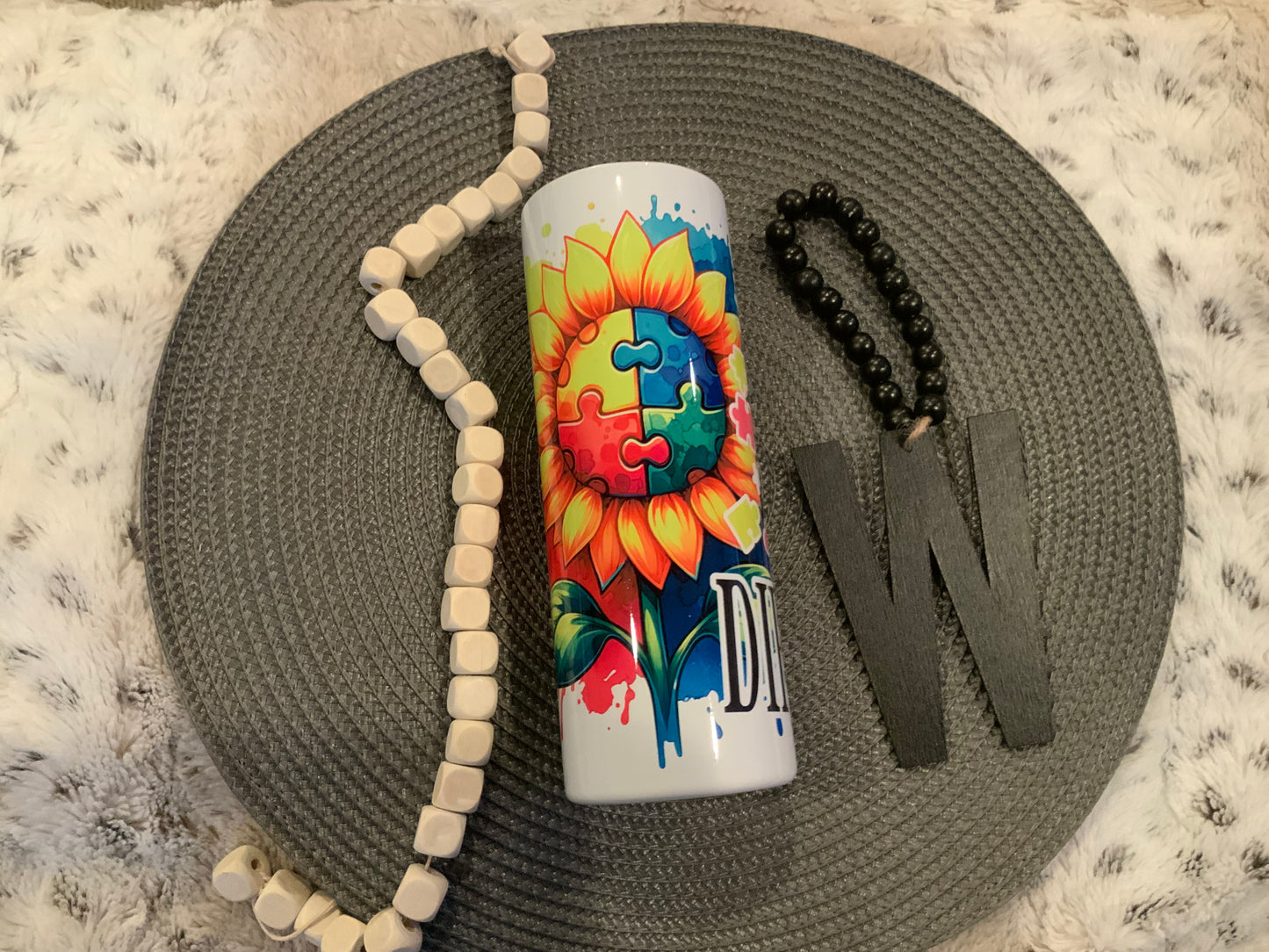 Autism sunflower be different