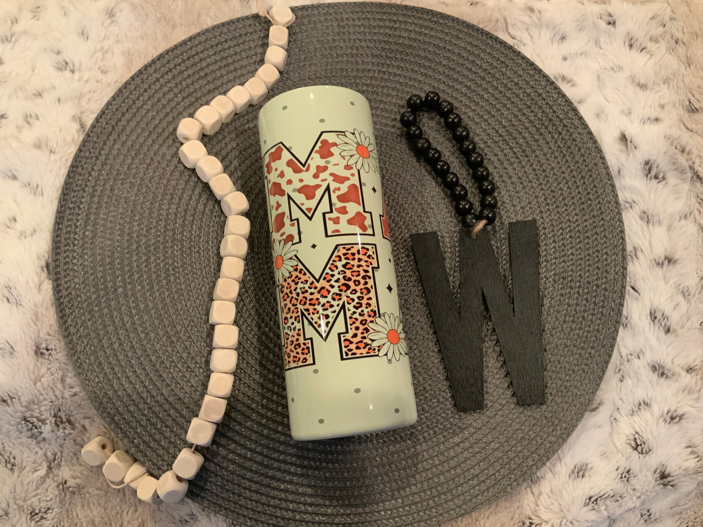 Mama neutral cheetah dots