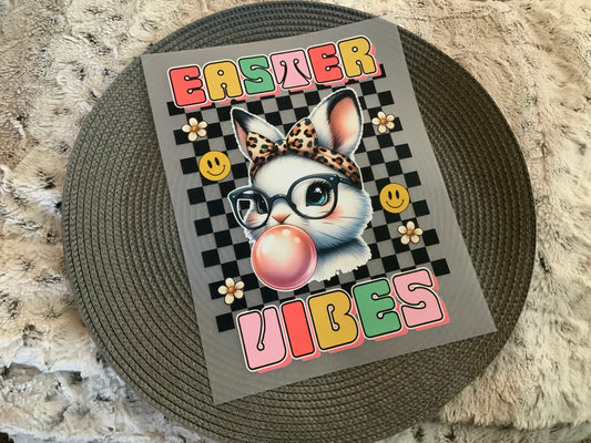 Easter bunny vibes checker