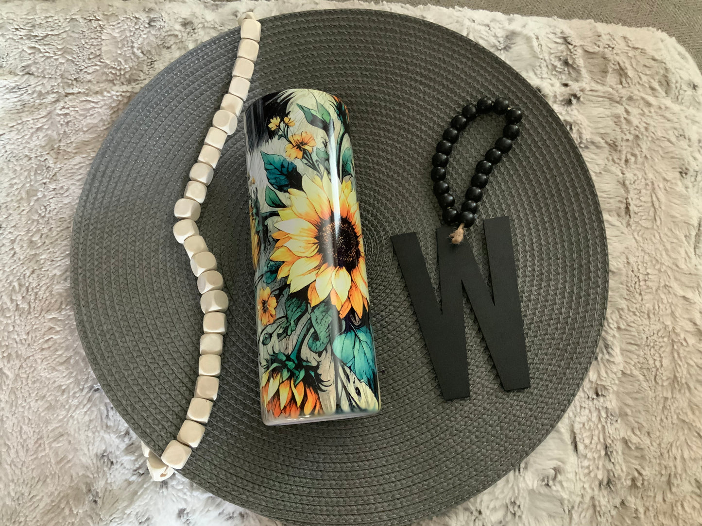Sunflower cow hide