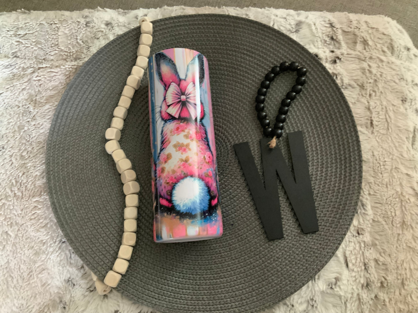 Easter bunny trio floral