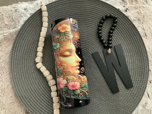 Moon and sun floral