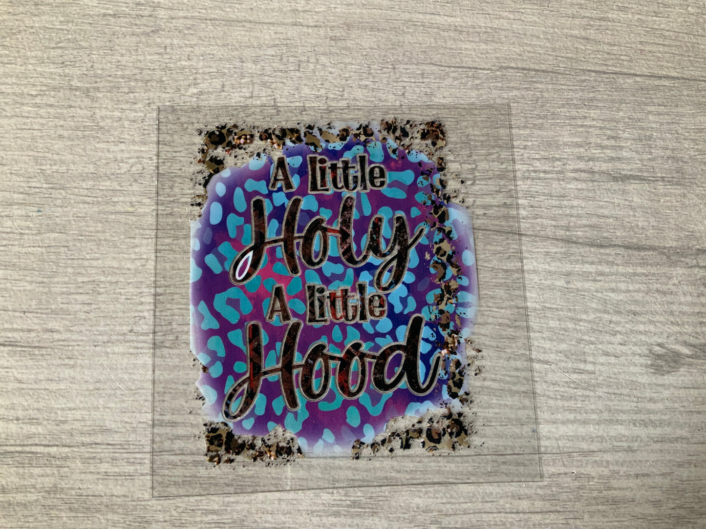 Holy and hood