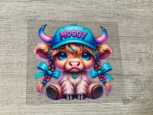 Cow moody pigtails