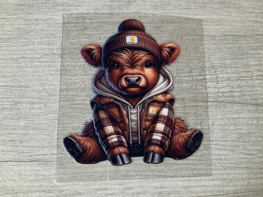 Cow cowhartt plaid