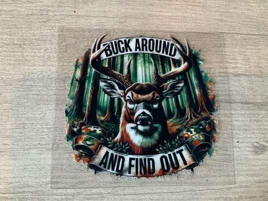 Hunting buck around find out