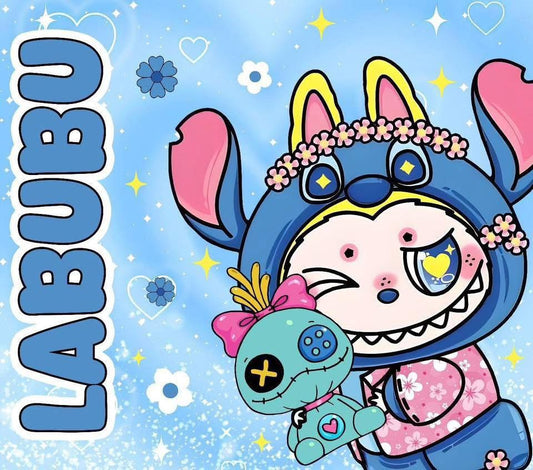 La bu bu blue guy