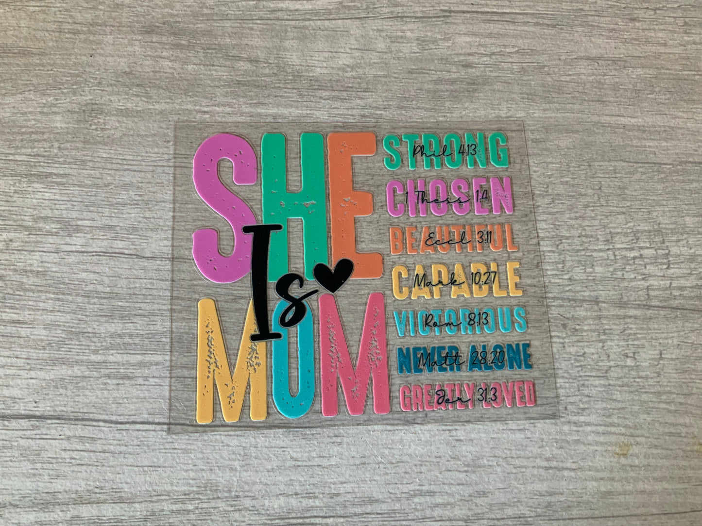 She is mom