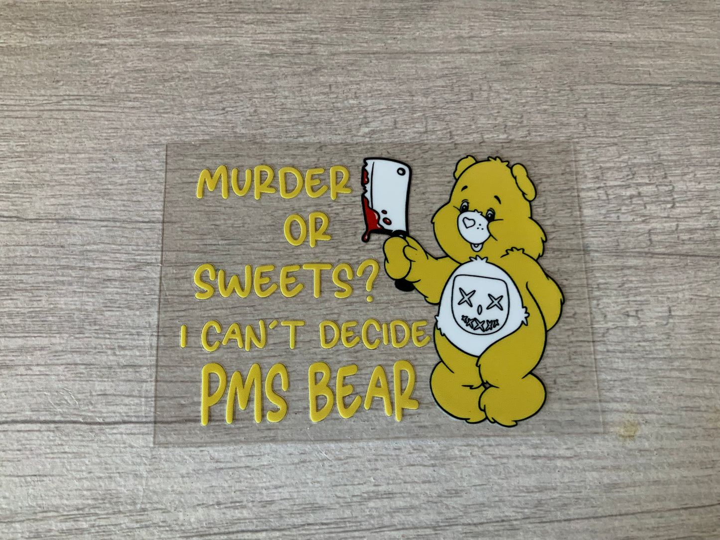 Sassy bear pms
