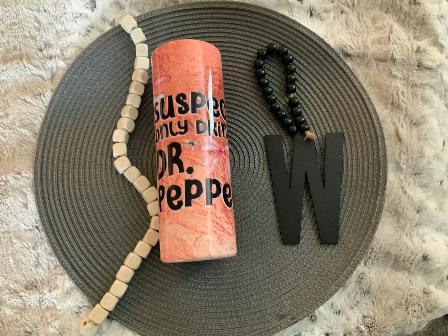 Dr Pepper suspect floral