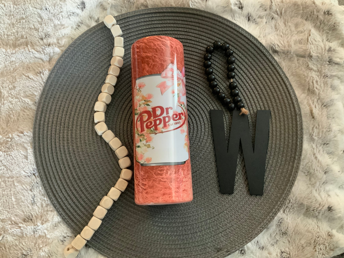 Dr Pepper suspect floral