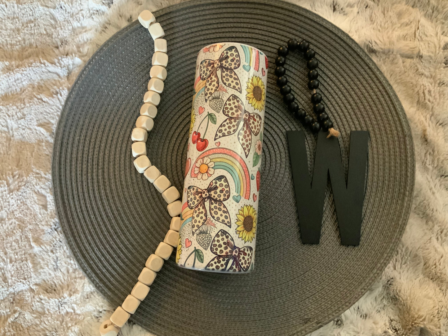 Sunflower,bows and rainbows