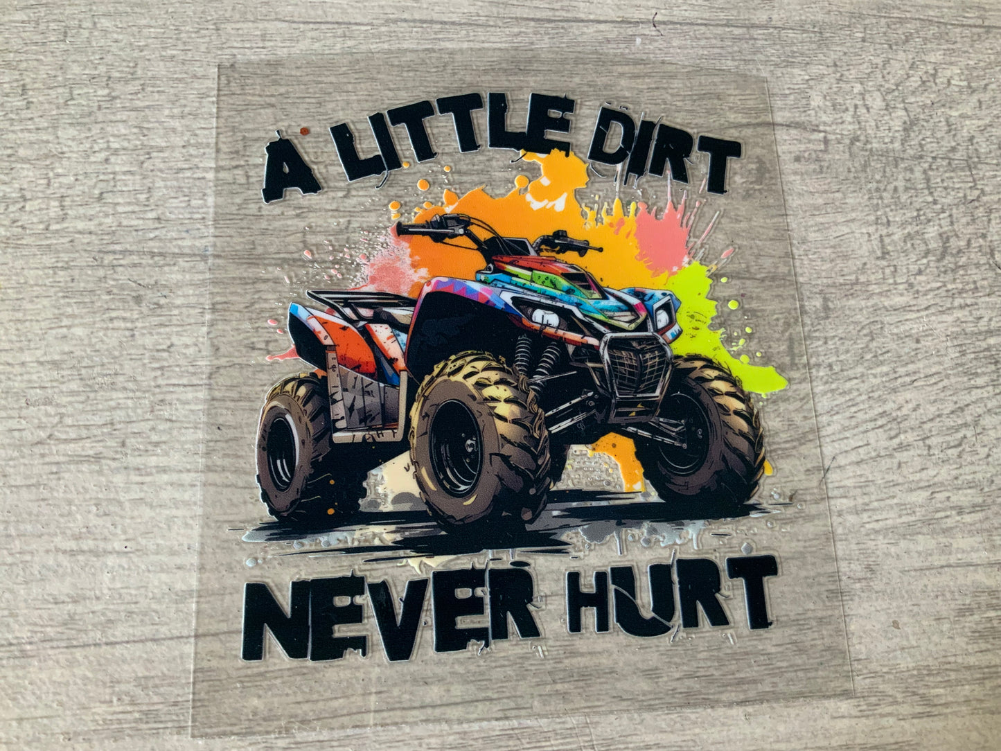 Wheeler dirt never hurt