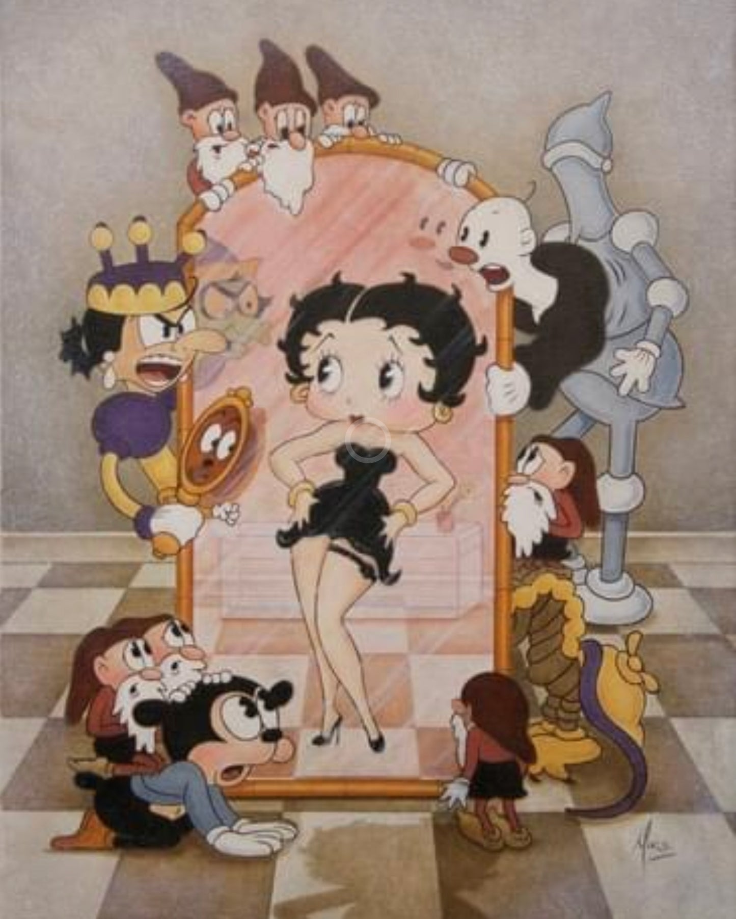 Betty boop retro