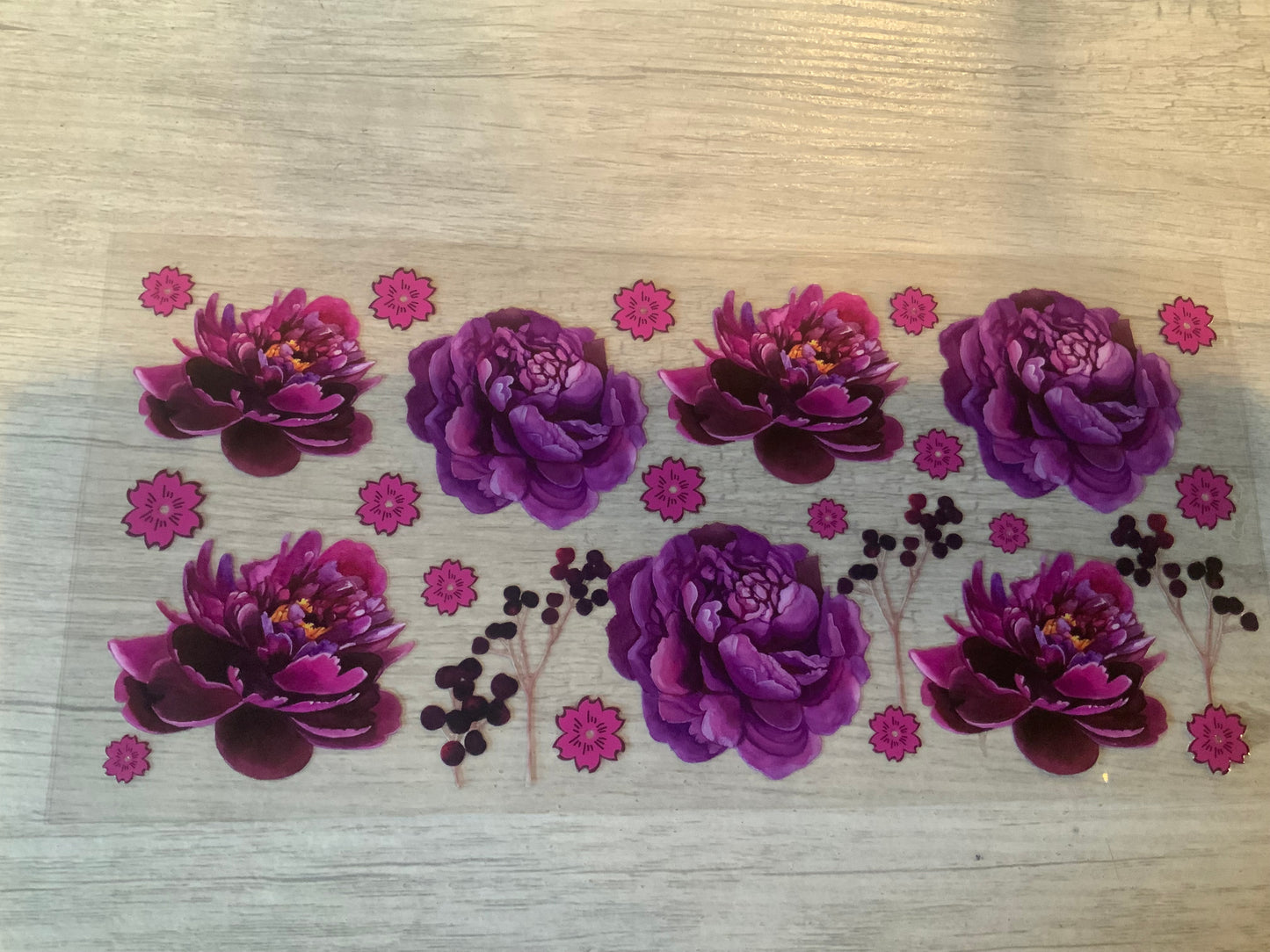 Flowers purple