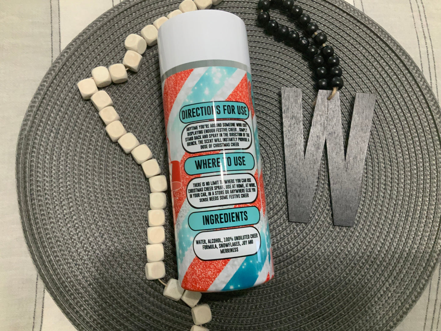 Christmas cheer spray