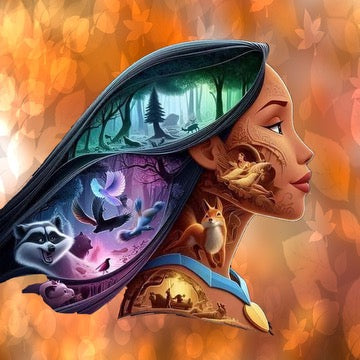 Silhouette Pocahontas