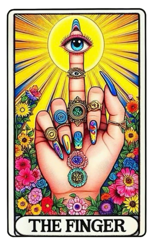 Tarot middle finger