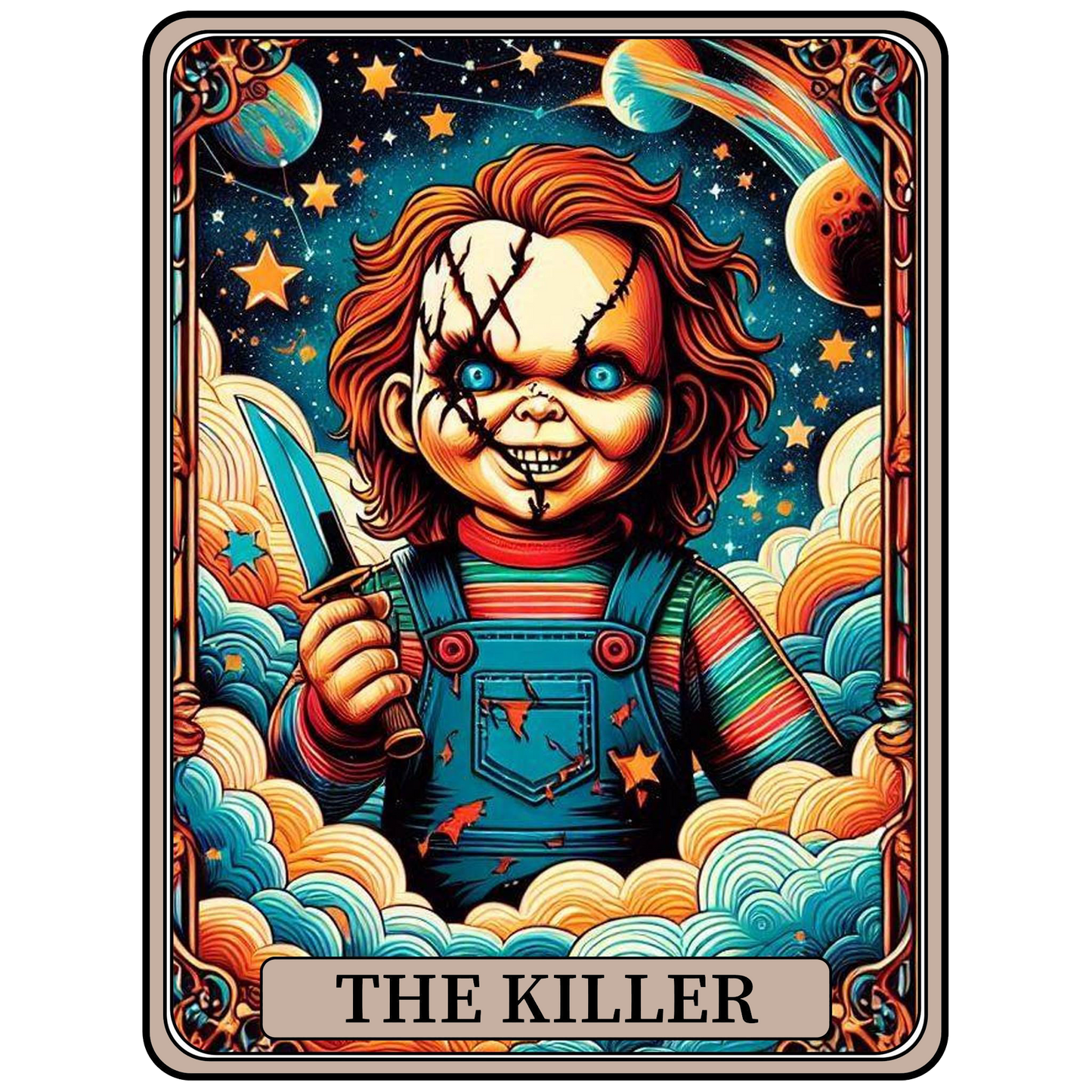 Tarot Chucky the killer