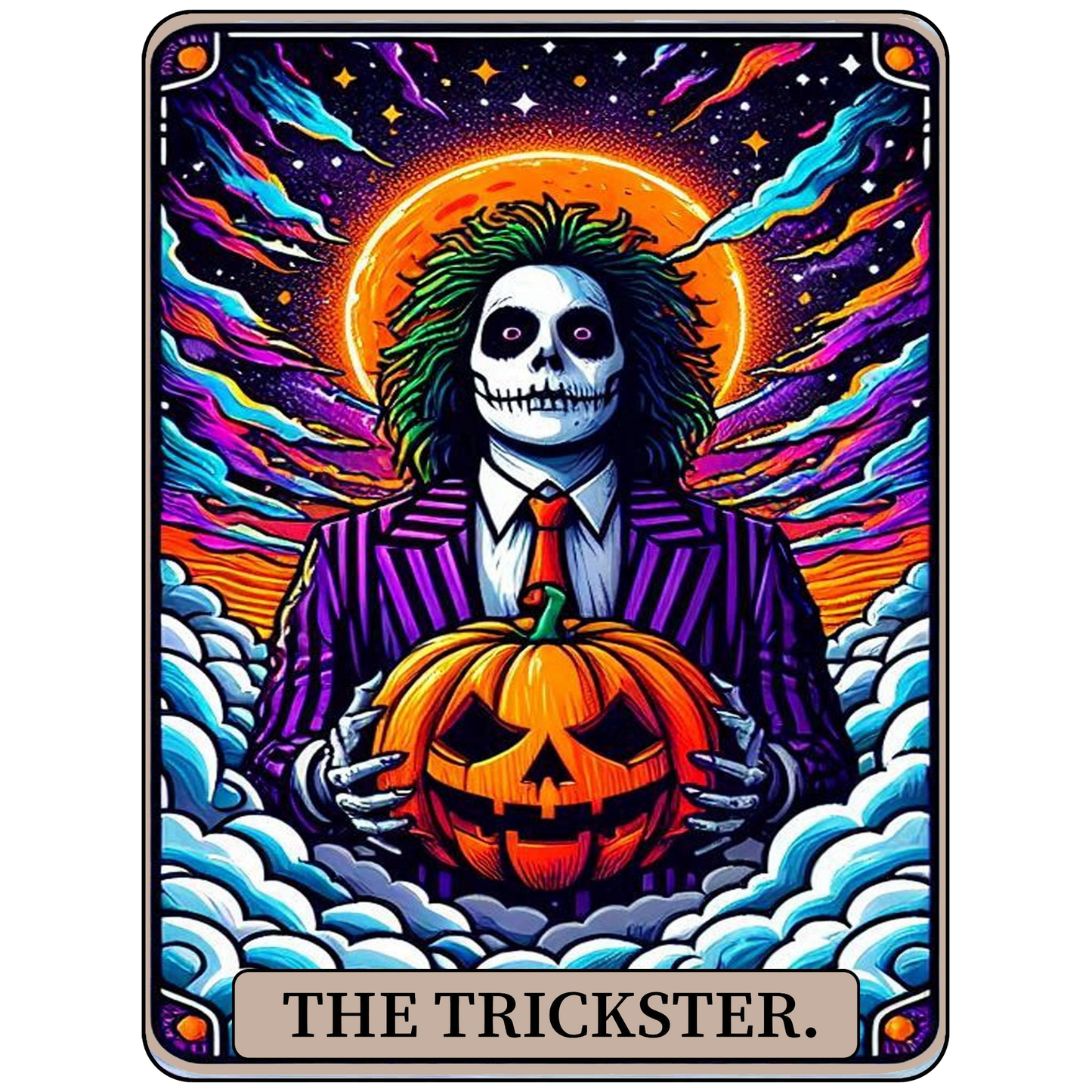 Beetlejuice trickster tarot