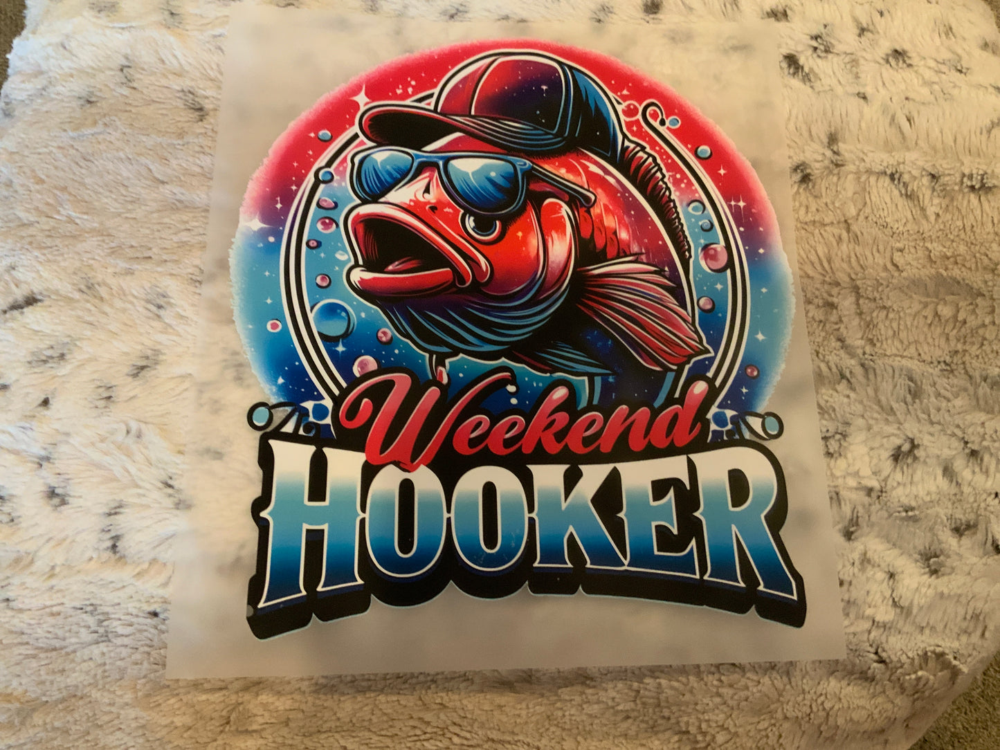 Fishing weekend hooker neon