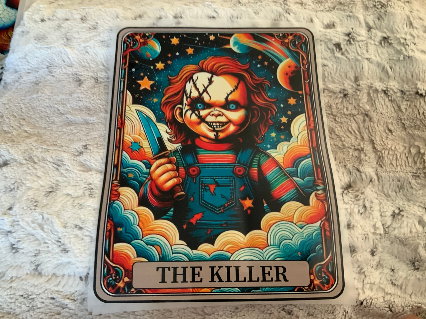 Chucky tarot card