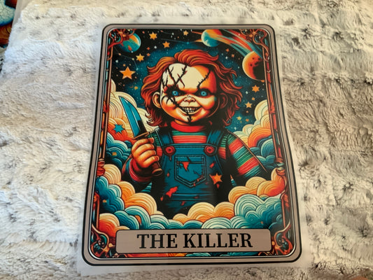 Chucky tarot card