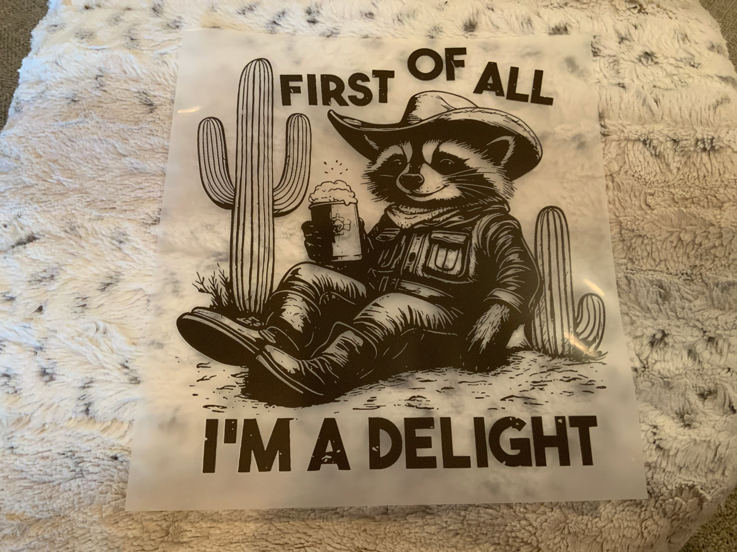 Racoon first of all