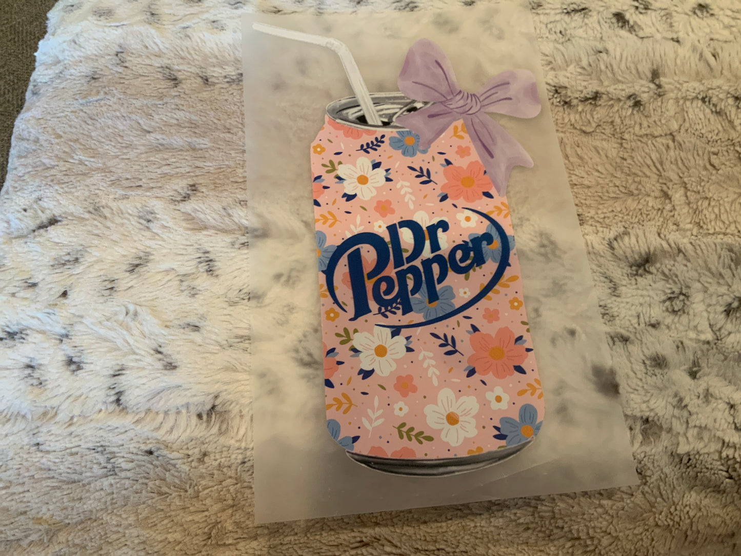Dr Pepper floral