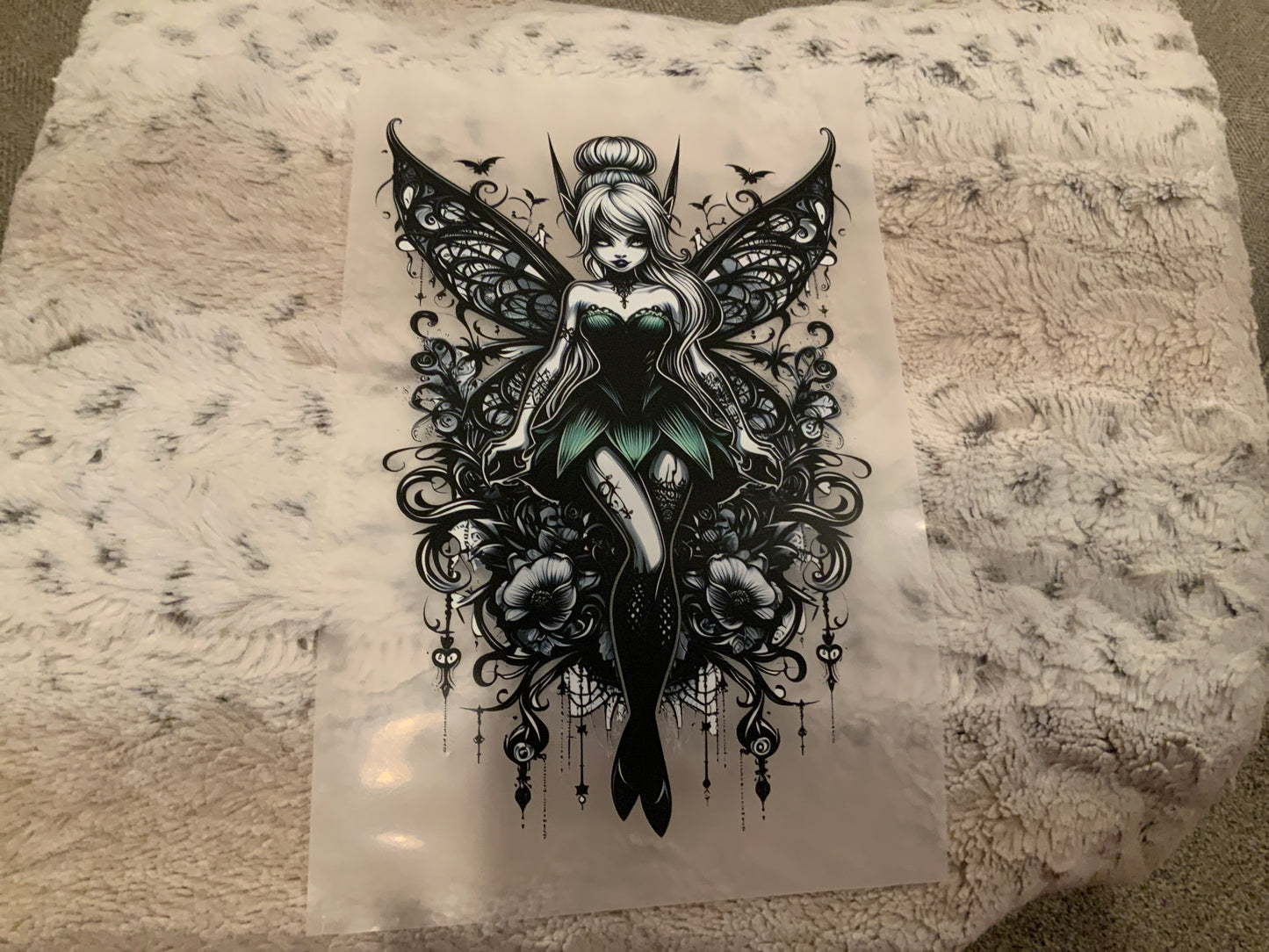 Tink black lace