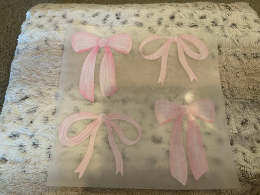 Bows pink