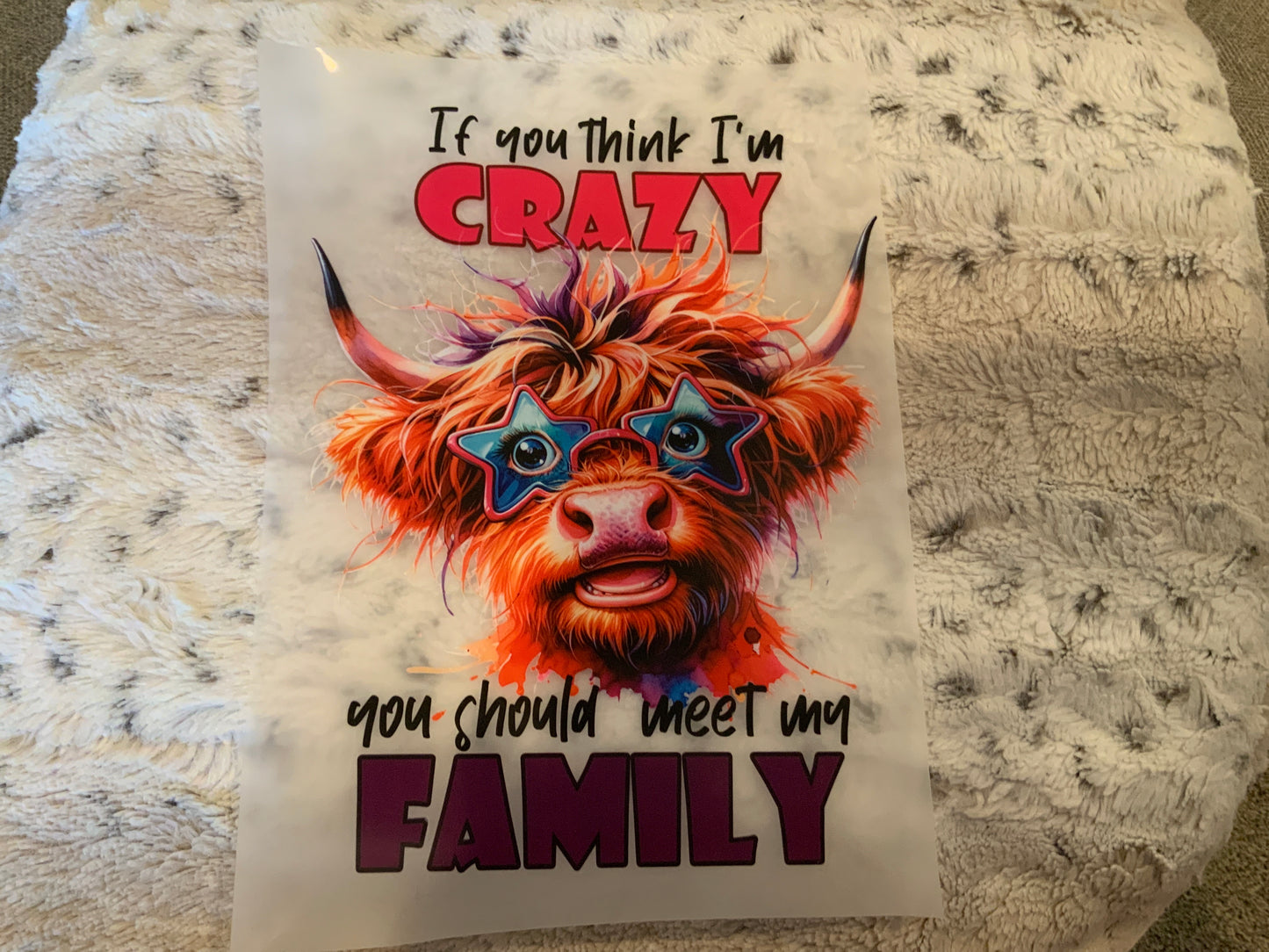 Cow if you think I am crazy