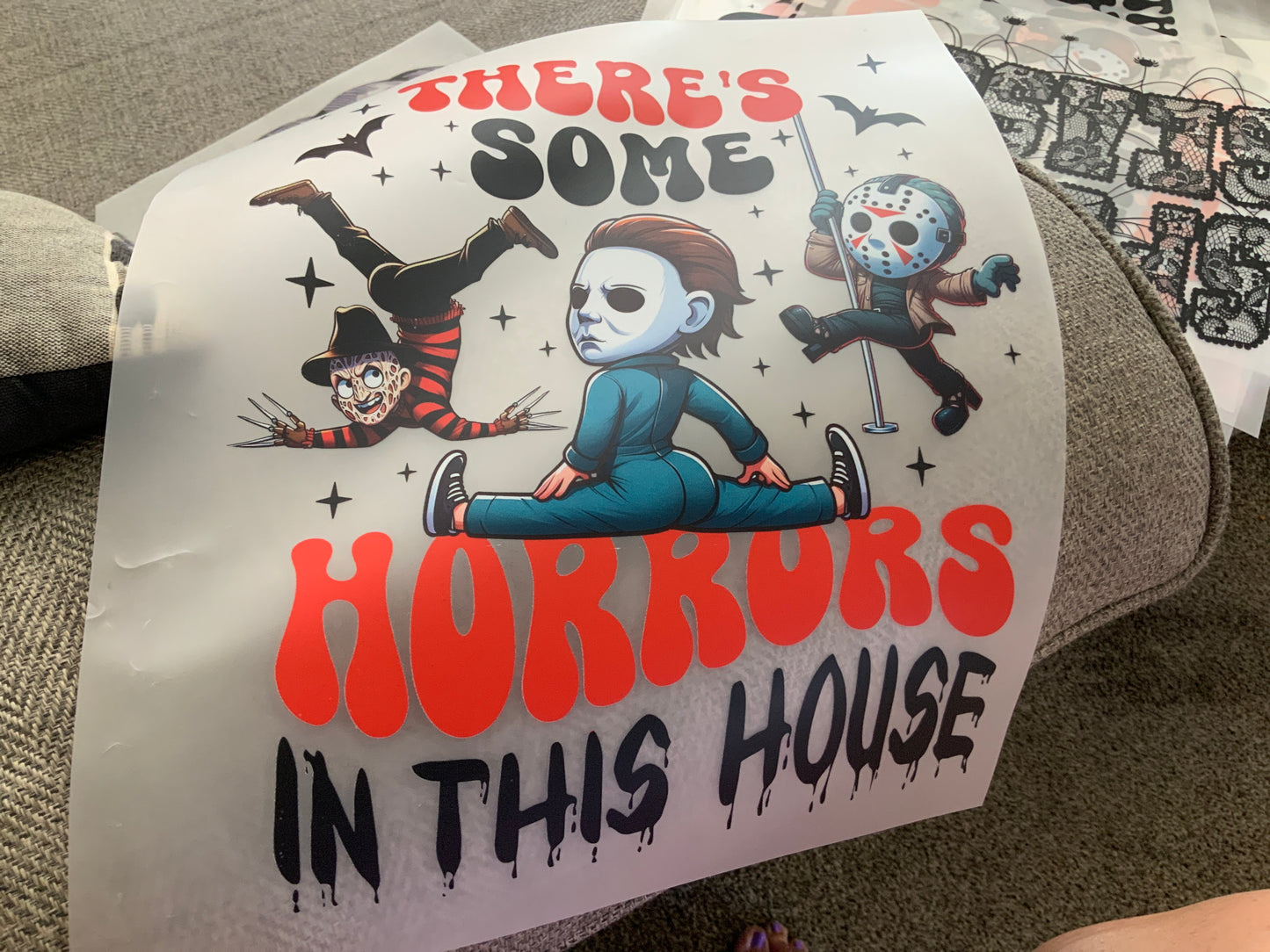 There’s horrors in this house Michael