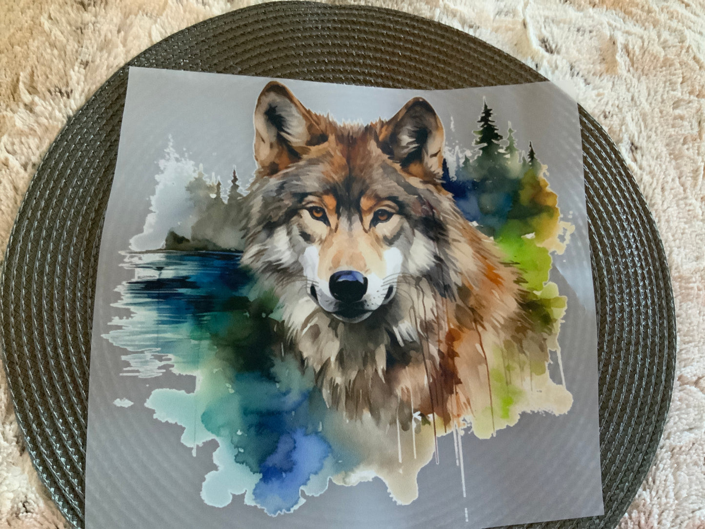 Wolf scene