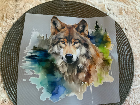 Wolf scene